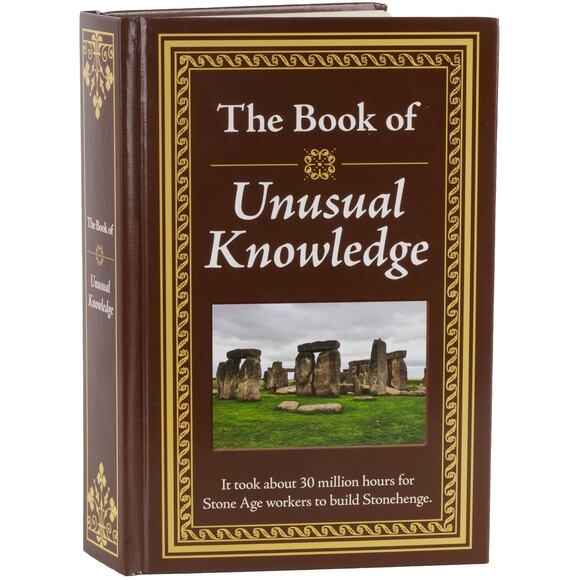 NEW The Book of Unusual Knowledge Heavy Hardcover Book 704 Pages FREE SHIPPING - Picture 1 of 3